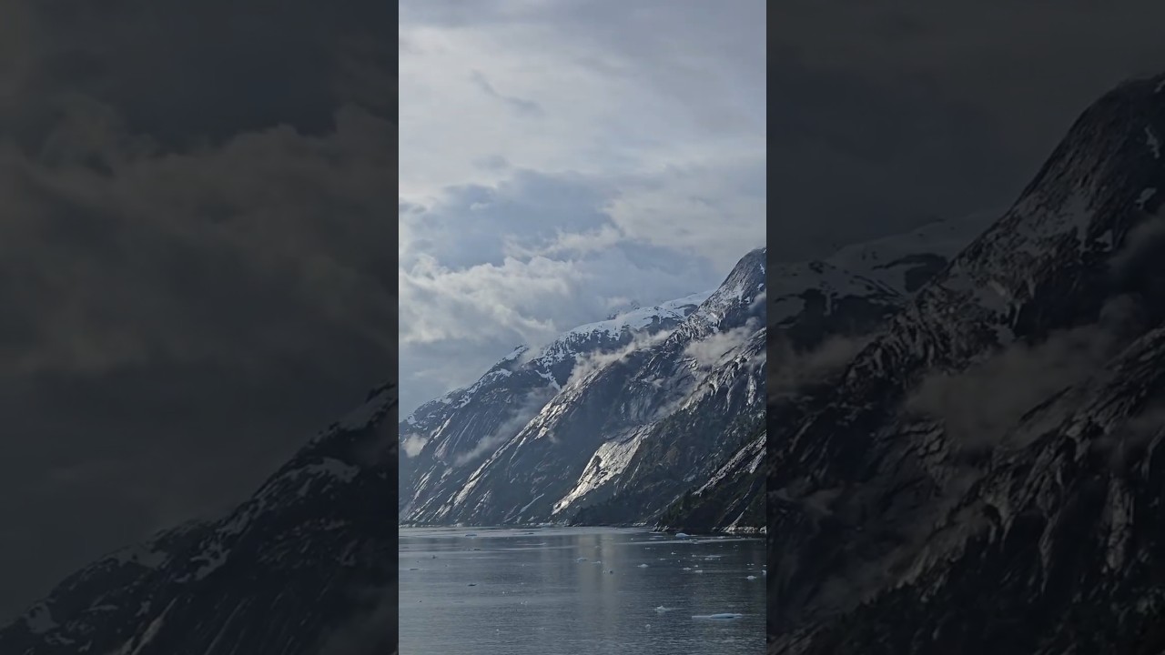 Stunning scenery. Weather put on a show. Dawes Glacier & Endicott Arm. #cruise #cruiseship