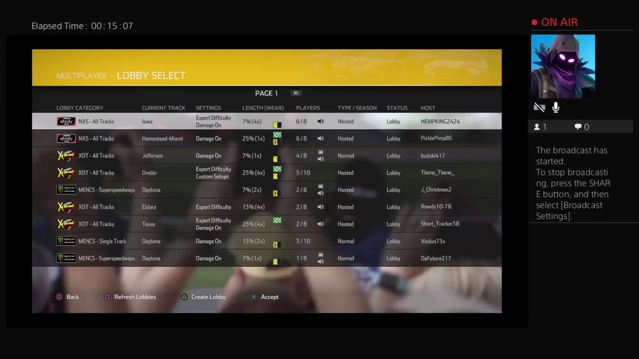 crazy-hexagram3's Live PS4 Broadcast