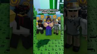 Youngest Roblox Millionaires 😭🙏 #roblox #Relatable #storytime
