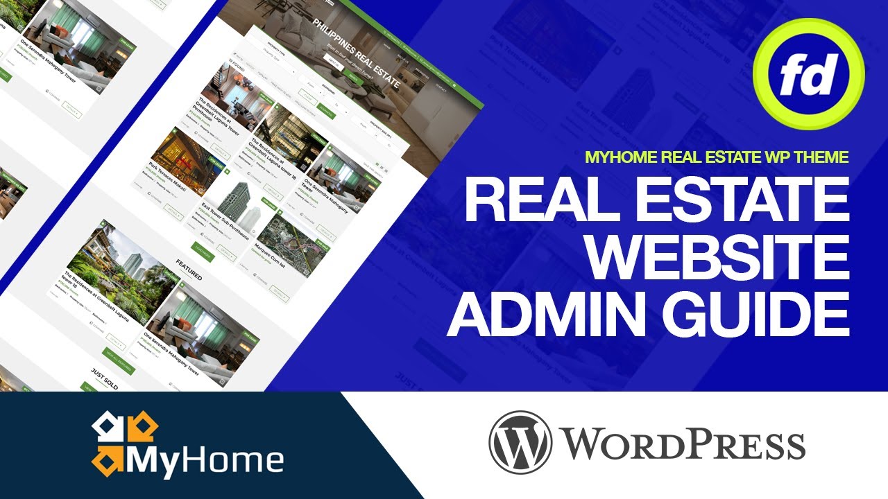 Real Estate site Admin Guide (MyHome Theme WordPress) TAGALOG