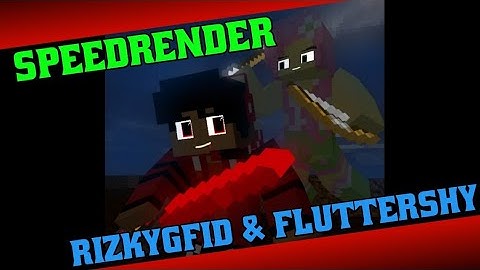 Speedrender #1 Me And Fluttershy || Animateit Render