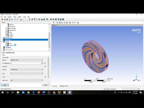 importing impeller from cf turbo into turbo grid & mesh using turbo grid --no 03