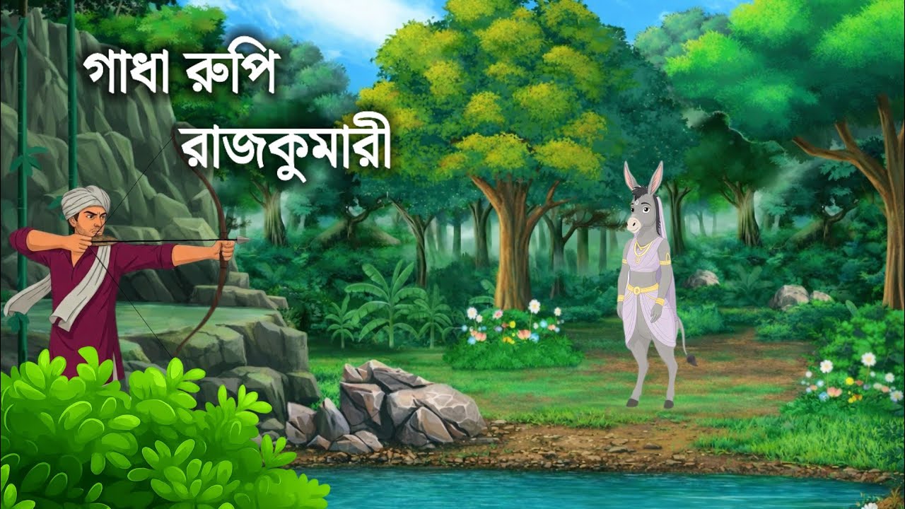 গাধা রুপি রাজকুমারী | rupkothar golpo new | Bangla moral stories | cartoon rupkothar golpo | golpo 
