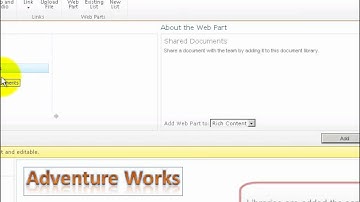 Adding lists and libraries to web pages