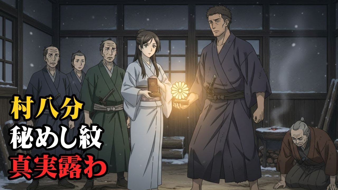 村八分にされた男と謎の女。たった一つの紋所が、全ての者の運命を覆した夜。