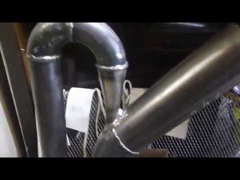 шлюз 1200 300 мм. с вихревым эжектором