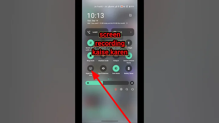 Realme Phone Me Screen Recording kaise kare | how to screen recording in realme #shorts