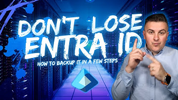 Microsoft Entra ID-back-up: een cruciaal onderdeel van Microsoft 365 dat u moet beveiligen