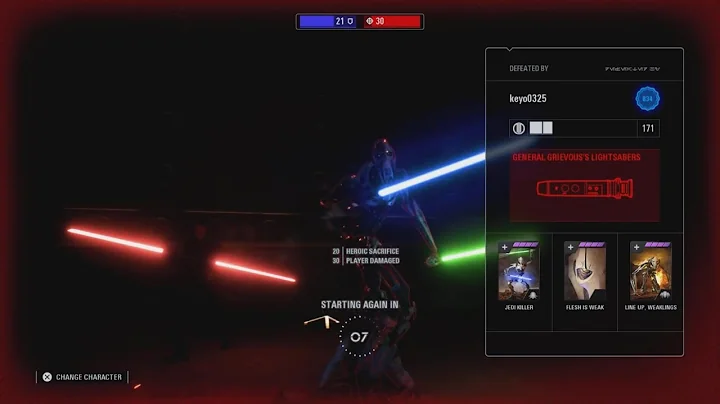 Trash Grievous emotes on me and then gets a taste of his own medicine | BF2 Toxic HvV gameplay