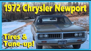 1972 Chrysler Newport gets some New Tires and a set of Points... Is it Ready for the Road?