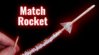 How to make a Match Rocket 🚀