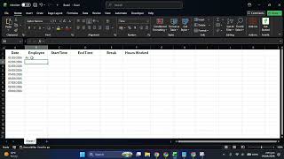 How to Create a Timesheet in Excel