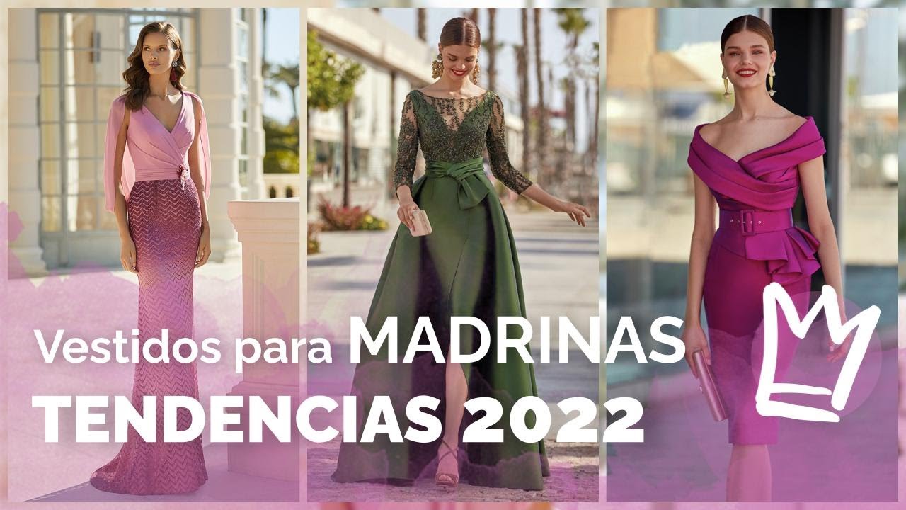 Rocío harina papel Vestidos para MADRINAS de boda 2022 ✨👗 - YouTube