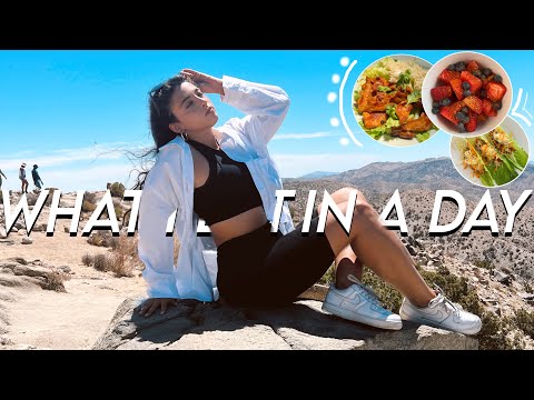 WHAT I EAT IN A DAY FOR WEIGHTLOSS (i'm struggling, I’m stressed but I’m blessed baby ❤️??)