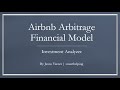 Airbnb Arbitrage Financial Planning Spreadsheet
