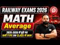 RAILWAY EXMAS 2026 Average  2025-2026 में पूछे गए  सभी TYPE एक CLASS में खत्म