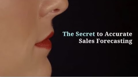 The Secret to Accurate Sales Forecasting