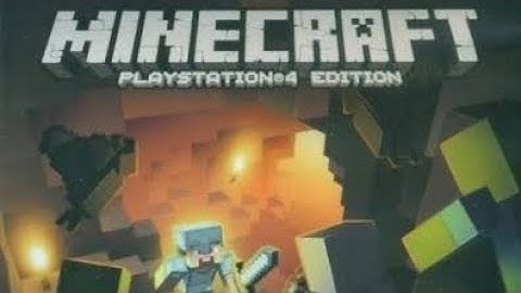 Minecraft PS4 edition on PS5 gameplay part 2