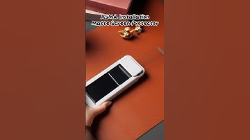 iPhone 15 Pro ASMR screen protector installation #iphone15series #screenprotector #asmrsounds #tech