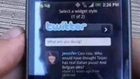 Sprint HTC Hero Hands on