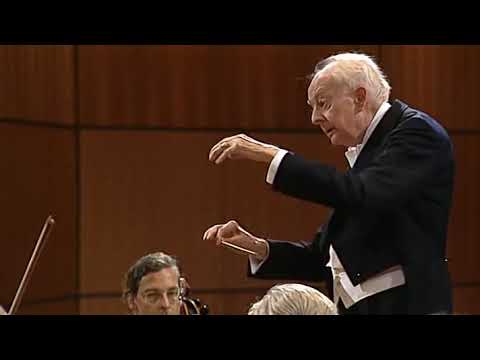 Франц Шуберт (Schubert). Симфония № 8 (неоконченная) 1995 (дирижер Гюнтер Ванд)