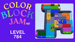 Color Block Jam Level 784 Solution Walkthrough