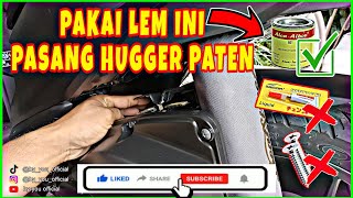 PASANG HUGGER AIRBLADE ANTI LEPAS ‼️ PAKAI LEM BAHAYA LANGSUNG  PATEN