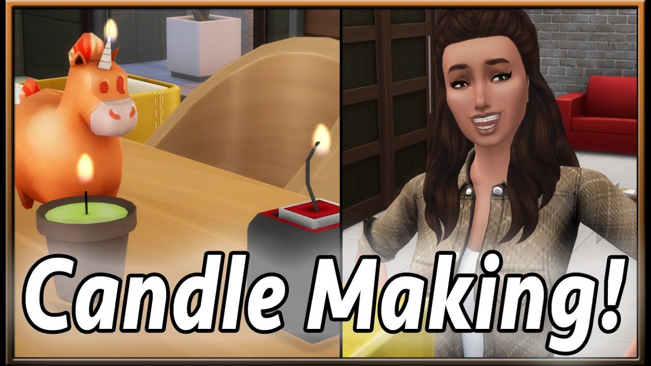 CANDLE MAKING MOD! 🕯| The Sims 4 (Created by icemunmun) - YouTube