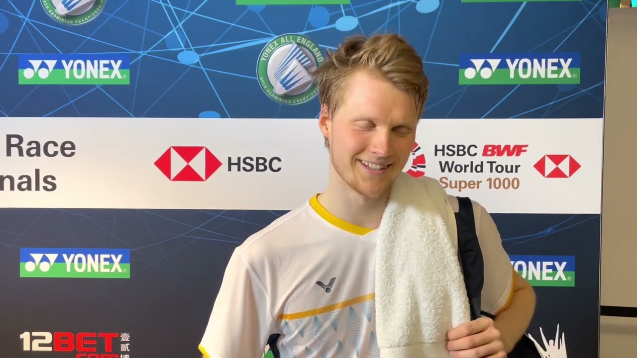 YONEX All England 2023 Anders Antonsen wants to end a 2023 habit