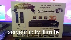 sat illimite 300f iptv mise à jour e installation