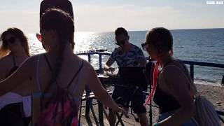 Street performance before Sunrise Festival 2019