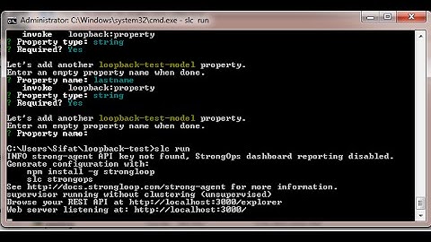 Loopback Getting Started