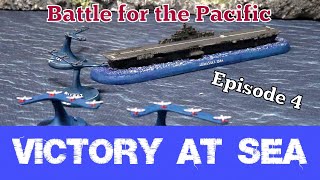 Victory at Sea Battle Report - Episode 4 - US Navy V Japanese Navy - Pacific campaign, Central fleet screenshot 2