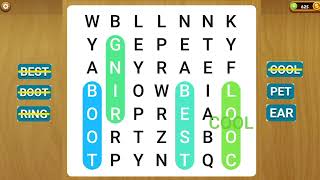 Word Search game for android screenshot 2