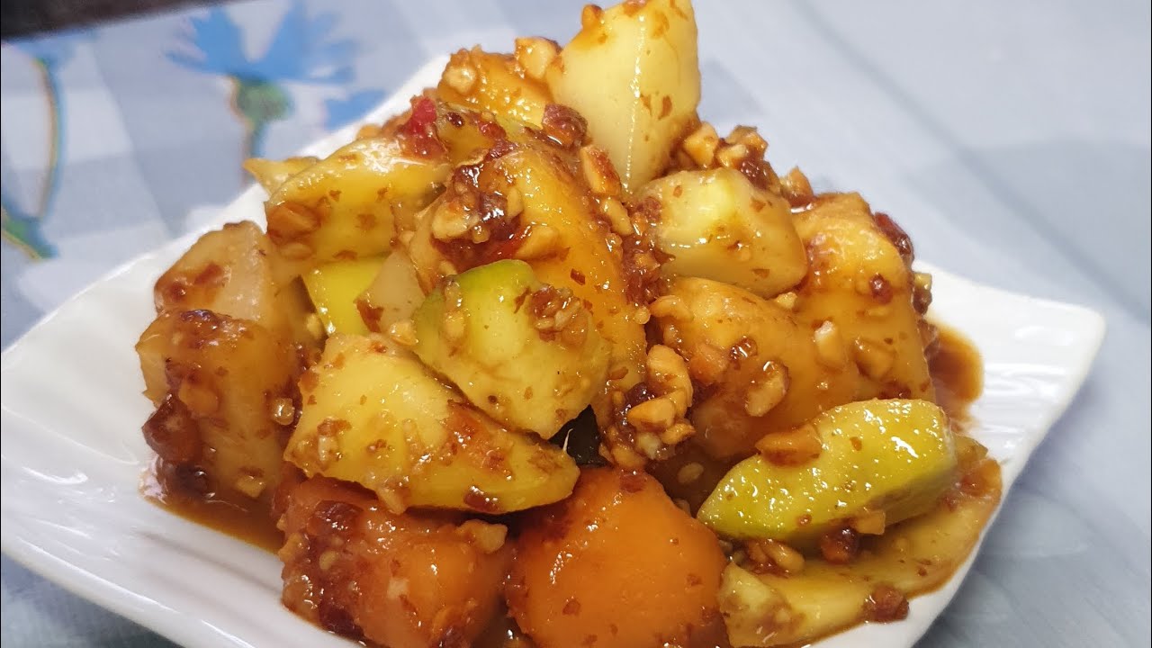 Rujak Buah Asam Manis - YouTube