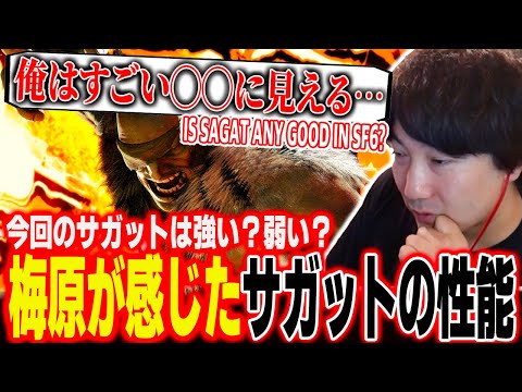 Daigo's thoughts on Sagat and reflections on recent overseas tournaments【SF6】【Daigo Umehara】