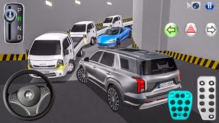 New Palisade car Stuck in Parking Garage - 3D Driving Class - Car Game - 3D Driving Class 2026 screenshot 2
