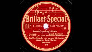 Jawohl, meine Herren / Walter Raatzke & Orchester mit Gesang (Die Richters) chords