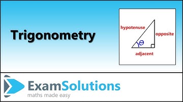 Trigonometry - Right Angled Triangles - Naming the Sides | ExamSolutions