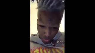 Xtentacion Explains Why He Shaved His Eyebrows & Dyes Hair White?