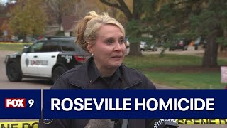 Roseville Police news conference on homicide suspect: RAW