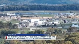 Demolition at old Ohio nuclear facility makes way for world's largest data center, energy production