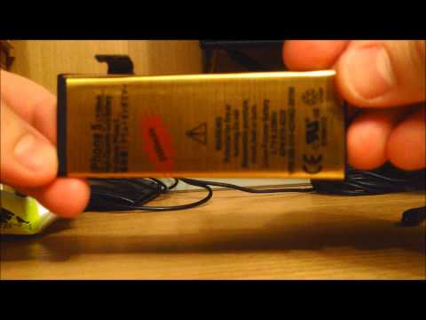 посылка из Китая, батарея для Iphone 5 и 5S на 2680mAh это РАЗВОД!!!