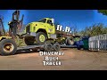 The home-built, 2 axle equipment trailer with hydraulic ramp | start to finish