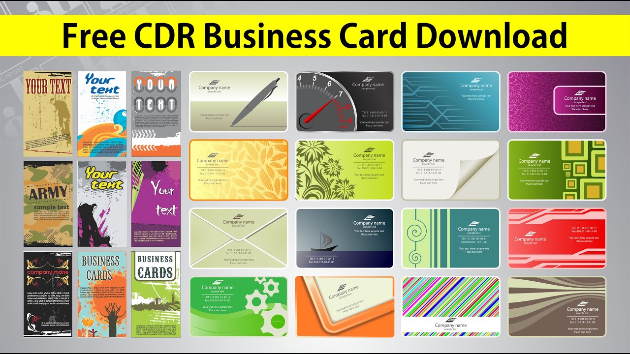 Business Card Cdr File Free Download Urdu à¤¹ à¤¦ Graphic House Youtube