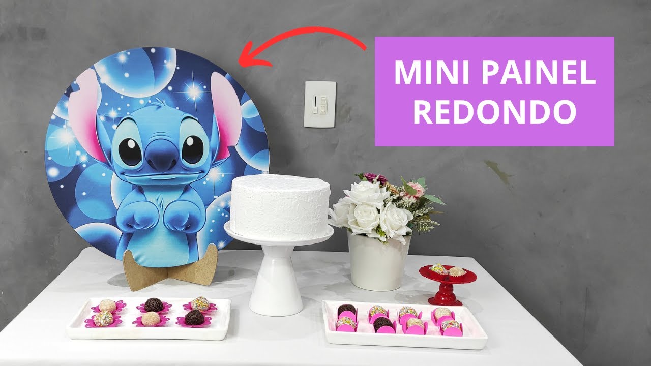 MINI PAINEL REDONDO DE MESA