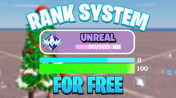 FREE RANK SYSTEM #oleszyk #verse #uefn
