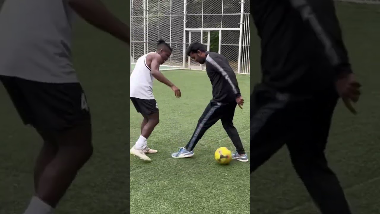 I Challenged an African Player for a 1 VS 1 match! | PRSOCCERART | #short