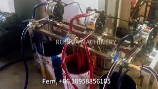 Stack Type 6 Colours Flexo Printing Machine#flexoprinter #printingmachine#flexographicprinting 