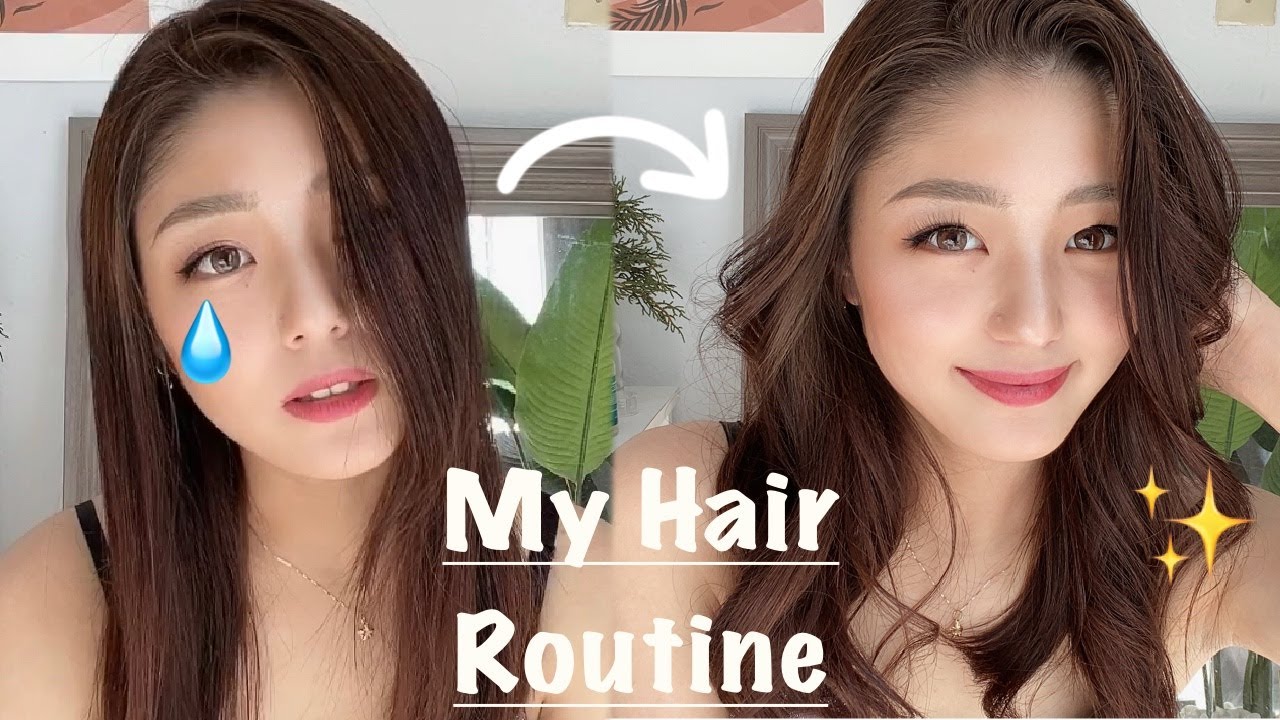 My Asian Hair Tutorial How I Curl Eng Jpn Sub Youtube